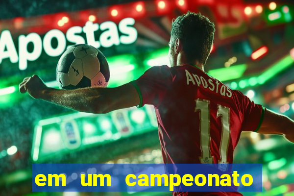 em um campeonato de futebol cada time joga exatamente 19 partidas no total